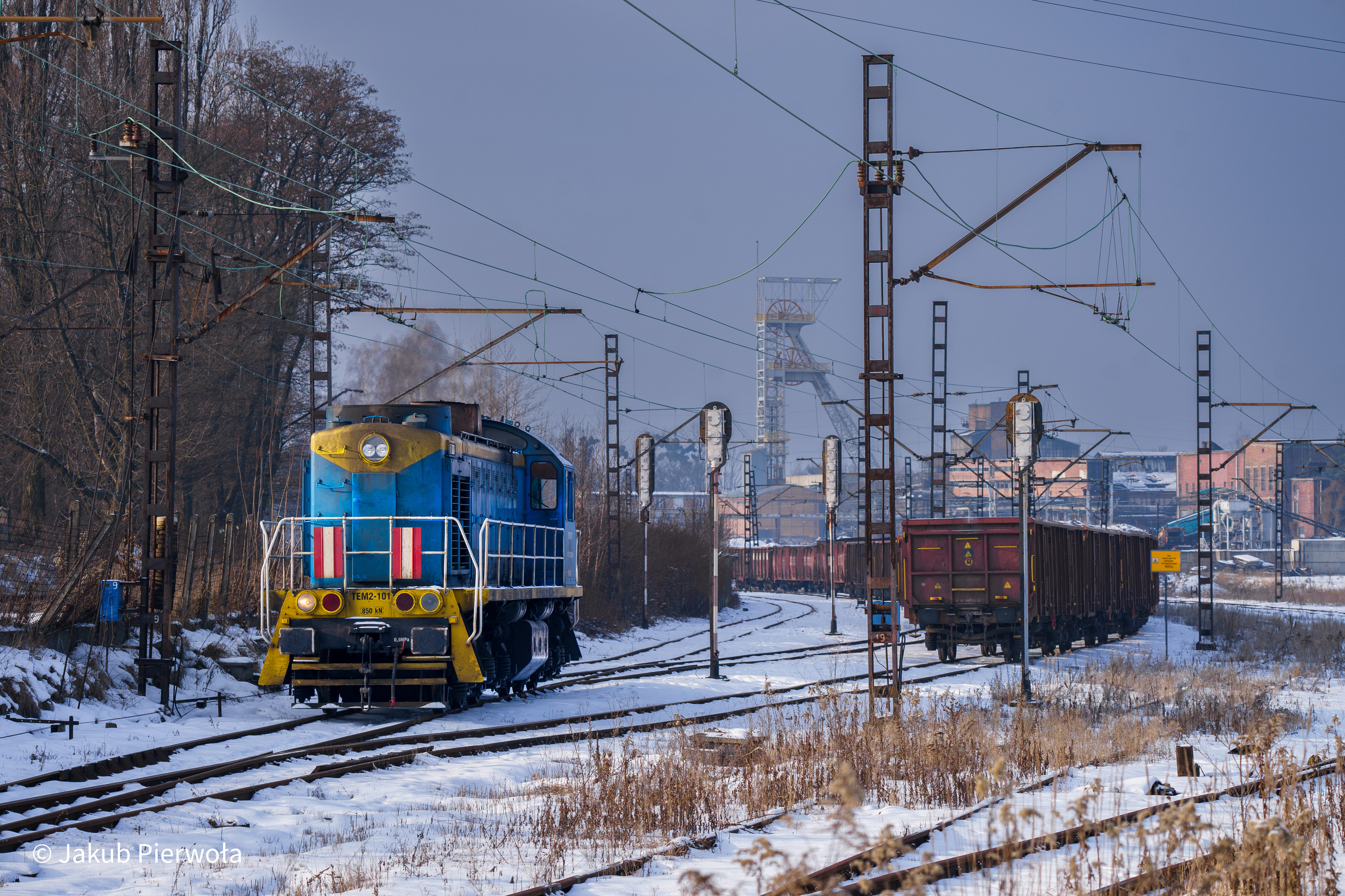 Tamara na dawnej kopalni