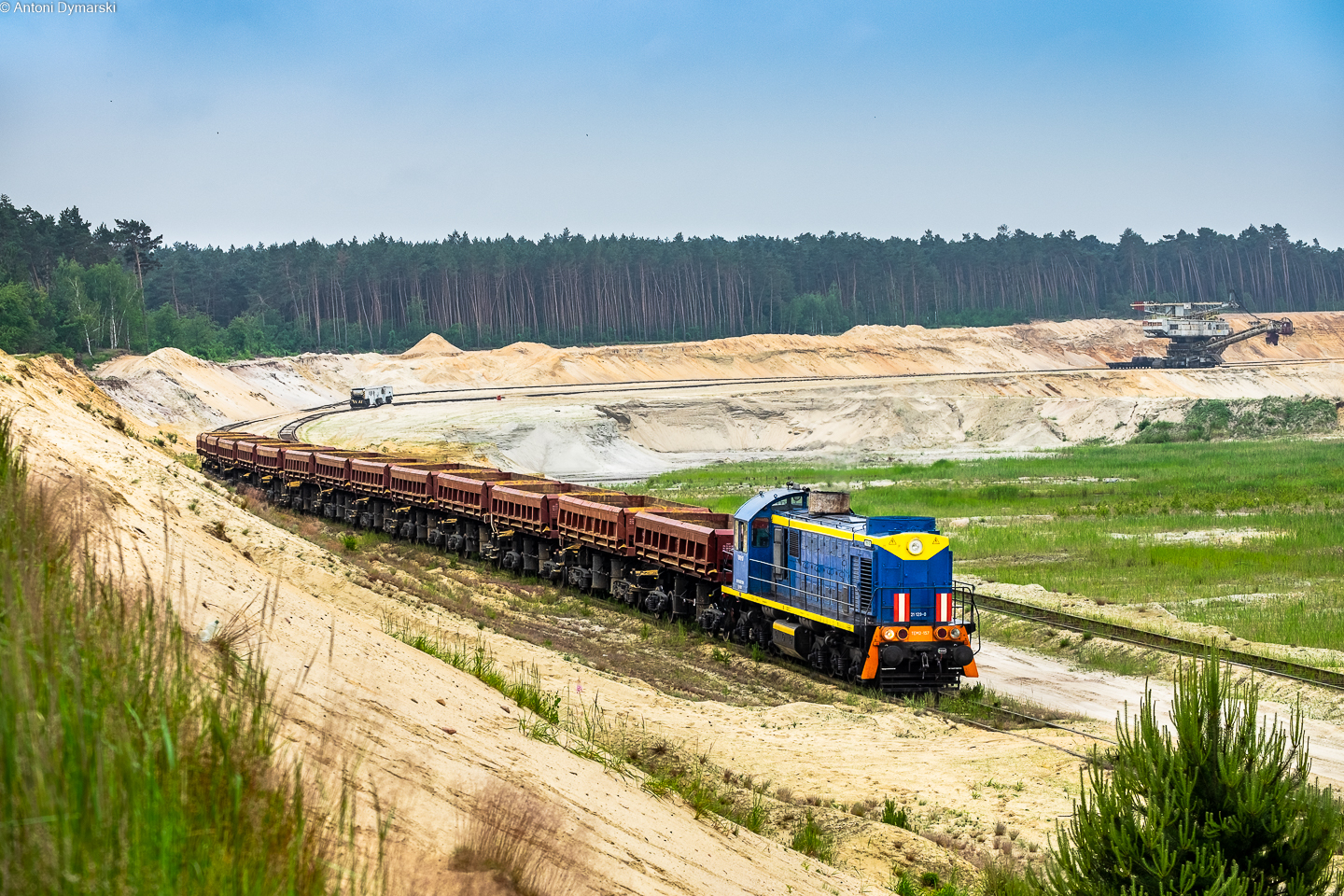 Tamara na piaskowym polu