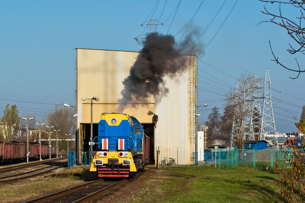 Rozładunek na Wrotkowie