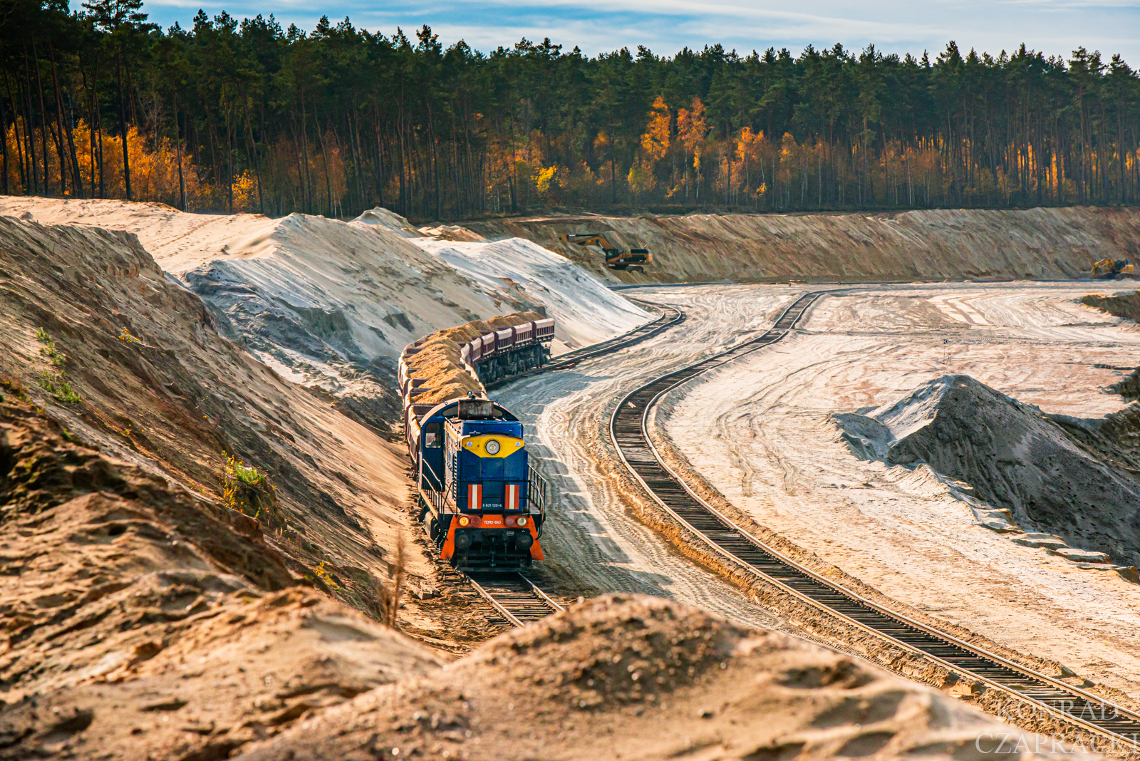 Tamara w piaskownicy