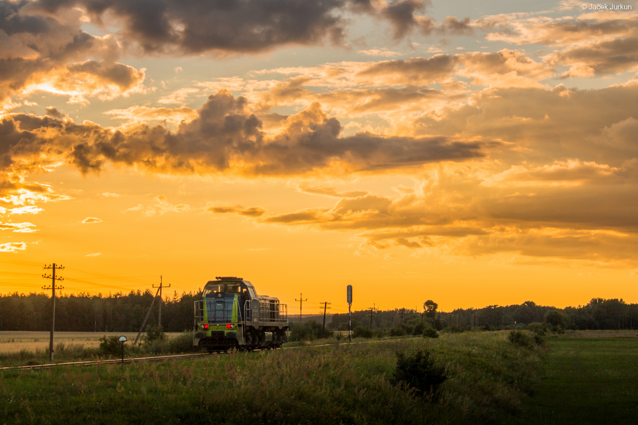 Zachód słońca w Gregorowcach