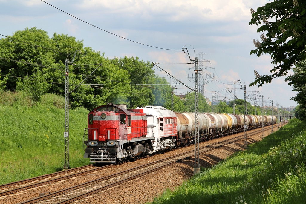 TEM2-202+ M62-590 w eksperymentalnym malowaniu