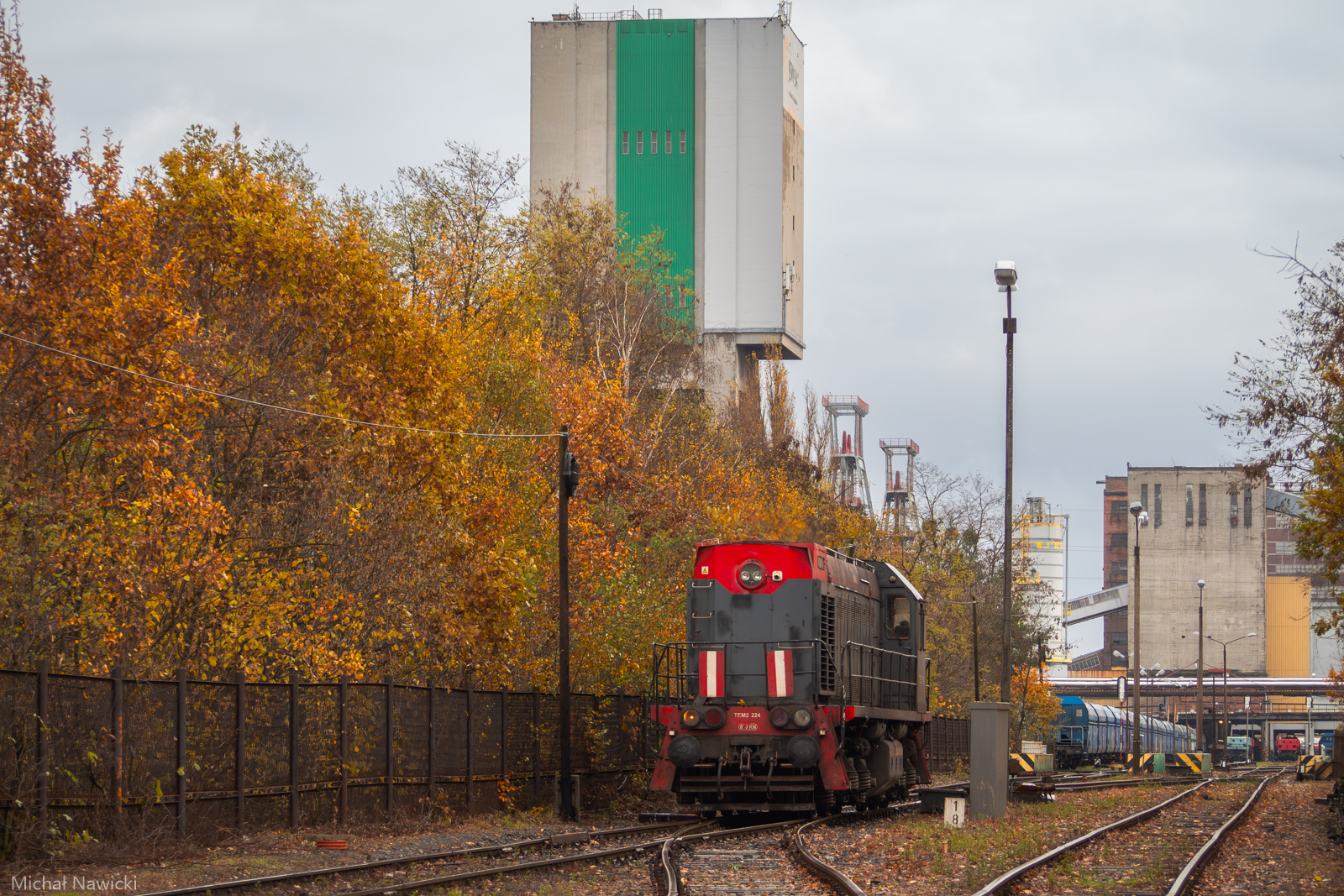 TEM2-224 na KWK Szczygłowice