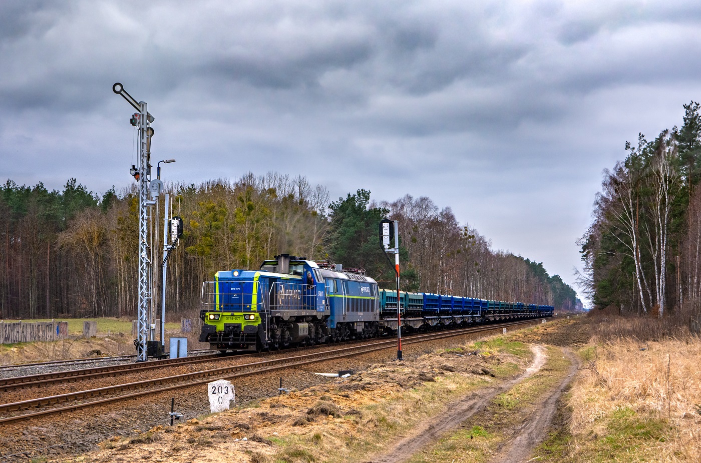 203 kilometr Ostbahnu