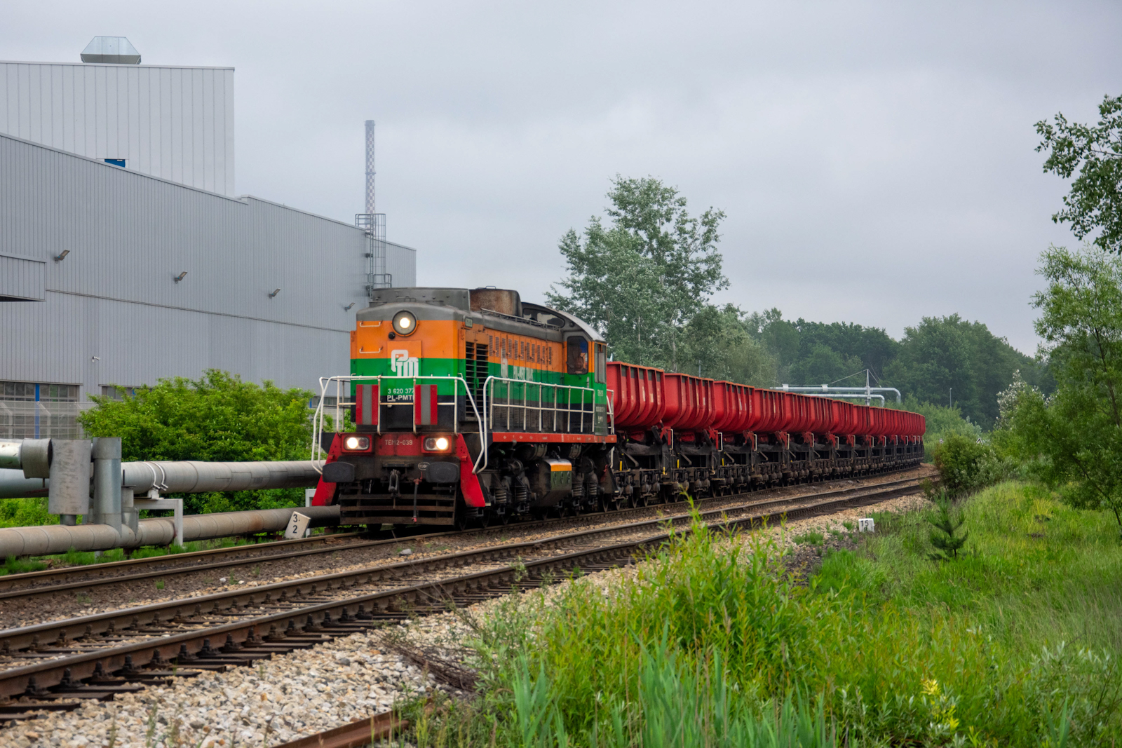 W deszczu po rudę miedzi