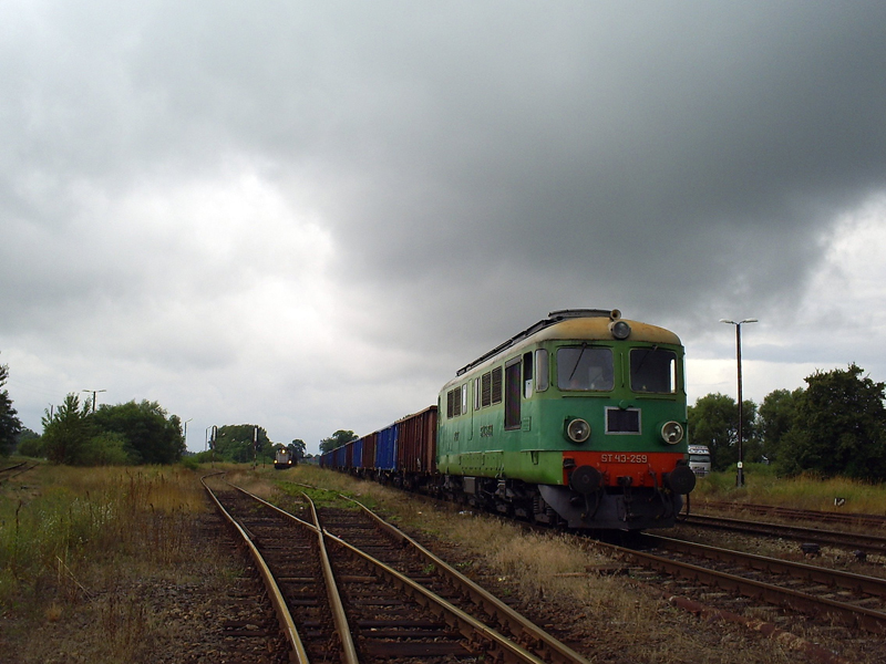 Przed burzą i po burzy.