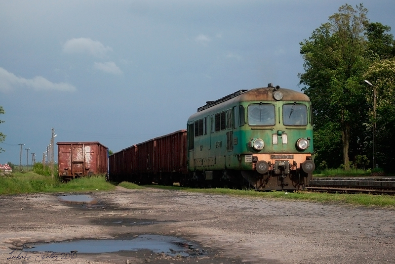 ST43-317 z bruttem w Rogoźnicy