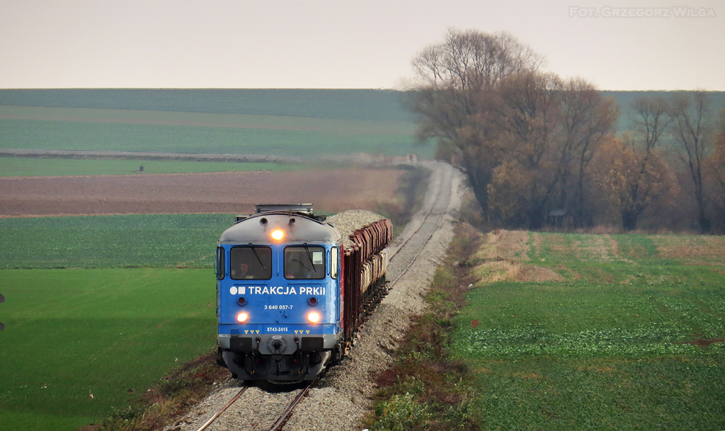 ST43-2415 w drodze do Krapkowic