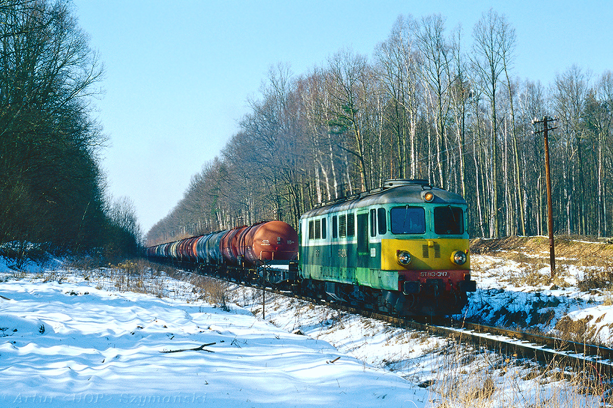 ST43-347 w lesie koło Karnkowa