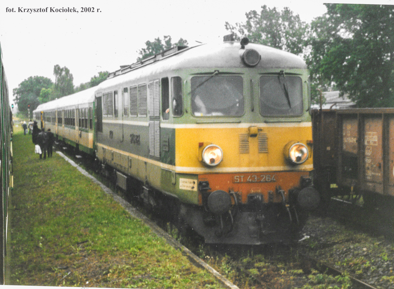 Rumun z pasażerem na mijance