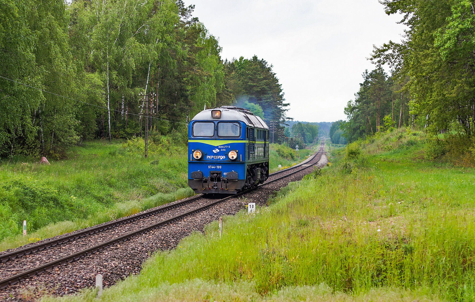 ST44-199 na suwalskim, klimatycznym bezdruciu