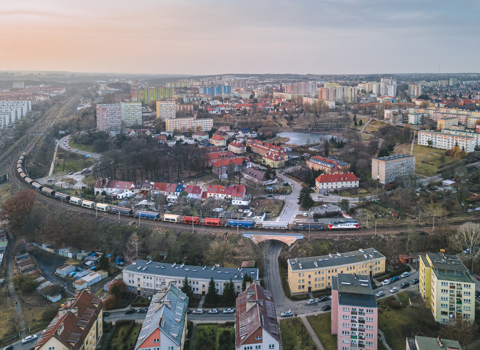 Wieczór nad Drzetowem