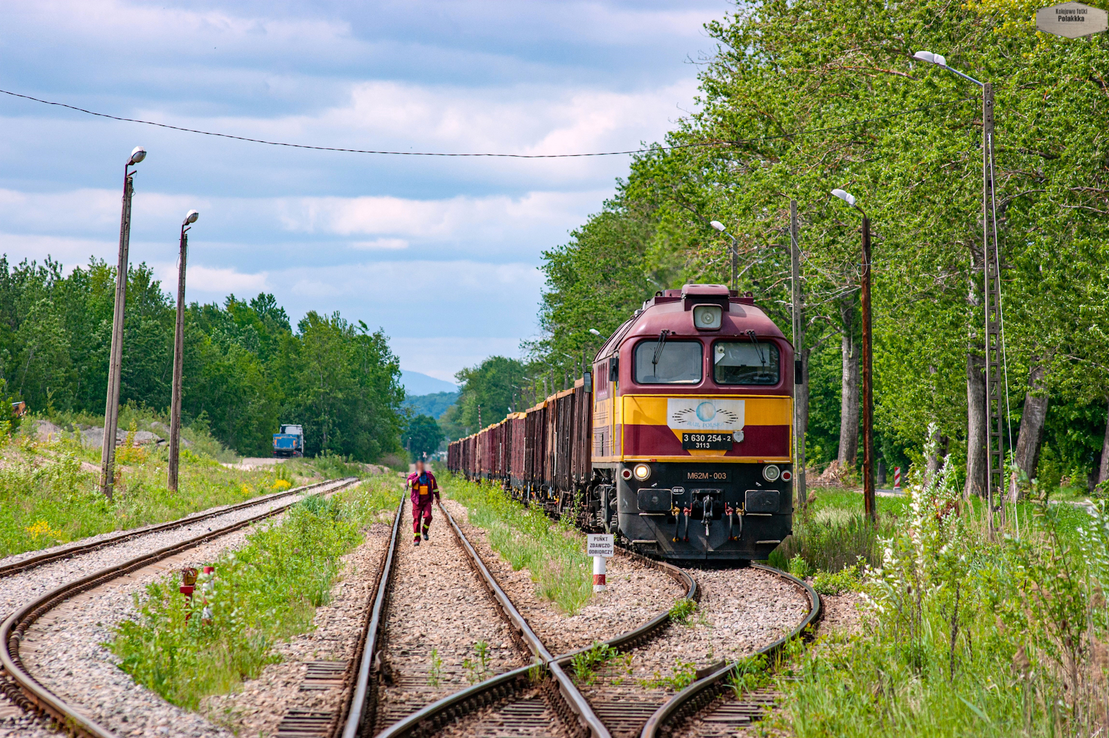 RailPolska na zdawczo-odbiorczych.