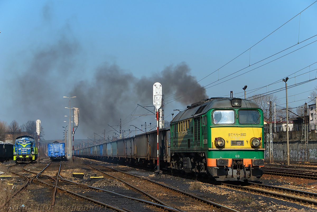 ST44-862 w Zagłębiu