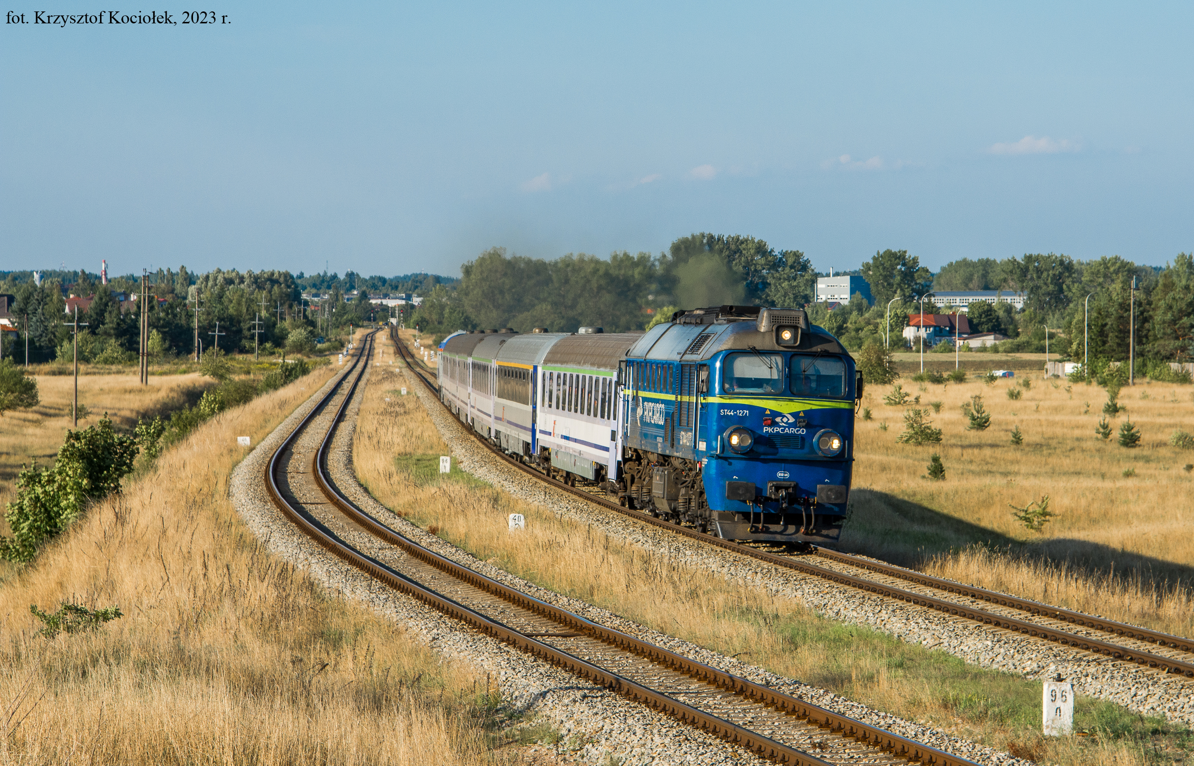 Gagar na ratunek Gamie czyli ST44 z IC "Hańcza"