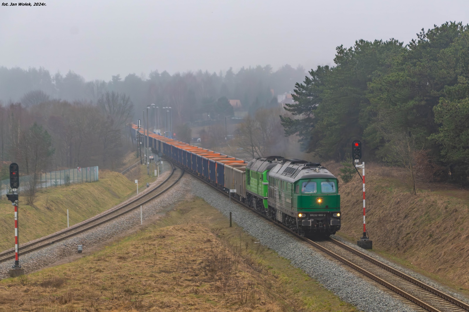 Ciężki ładowny do Osowej.