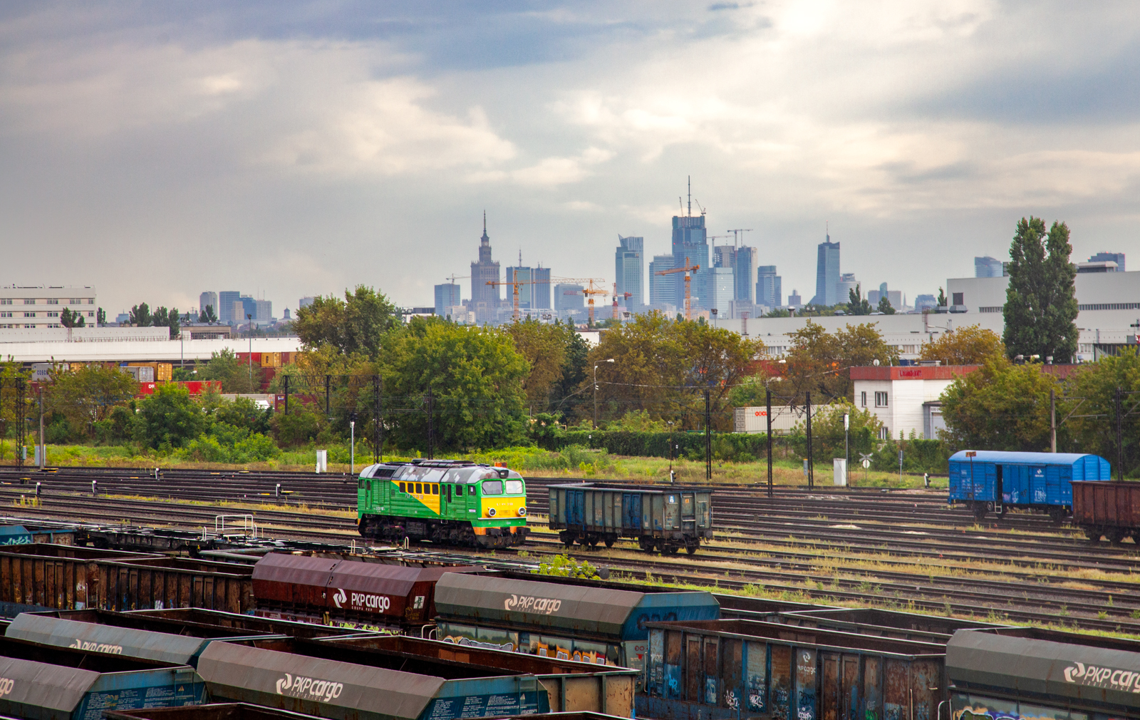 Dziadowska panorama grani warszawy