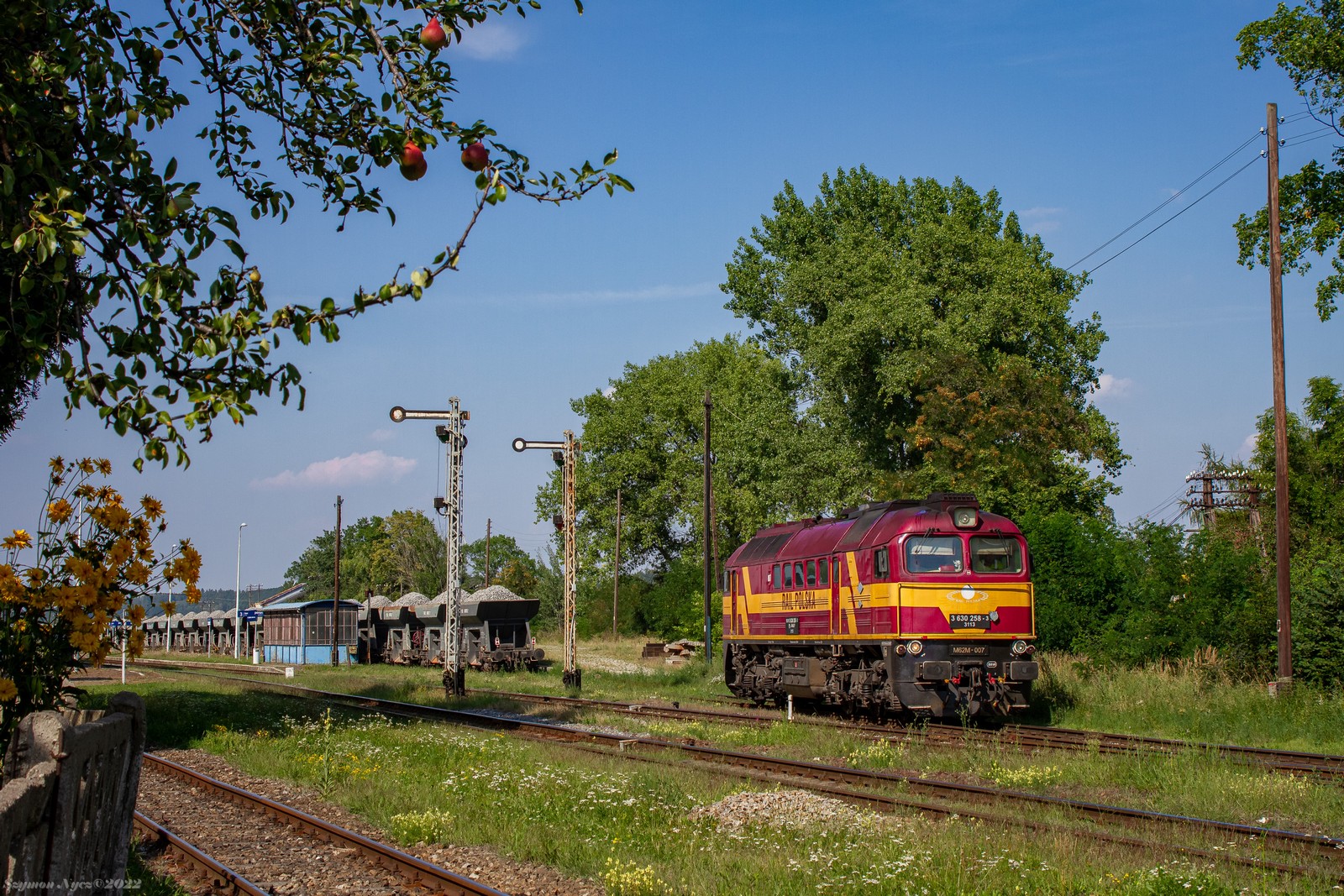 M62M-007 na manewrach w Piławie