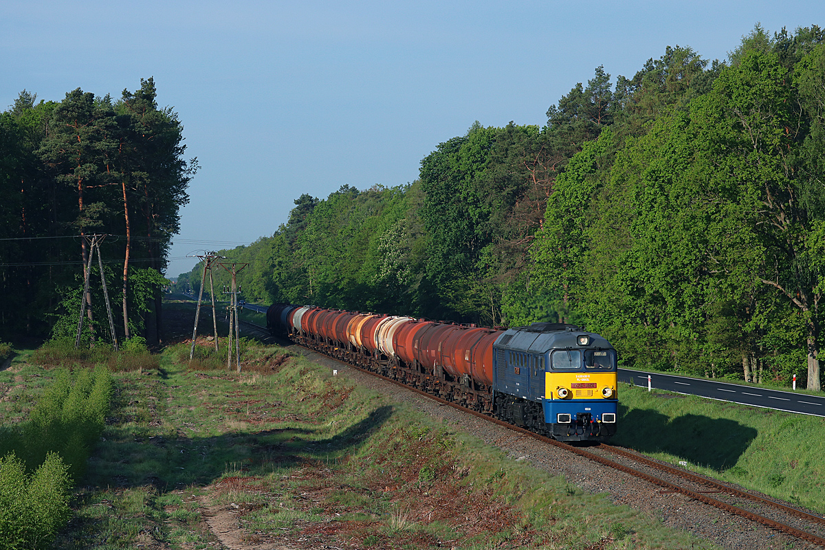 M62-1891 na podejściu do Barnówka