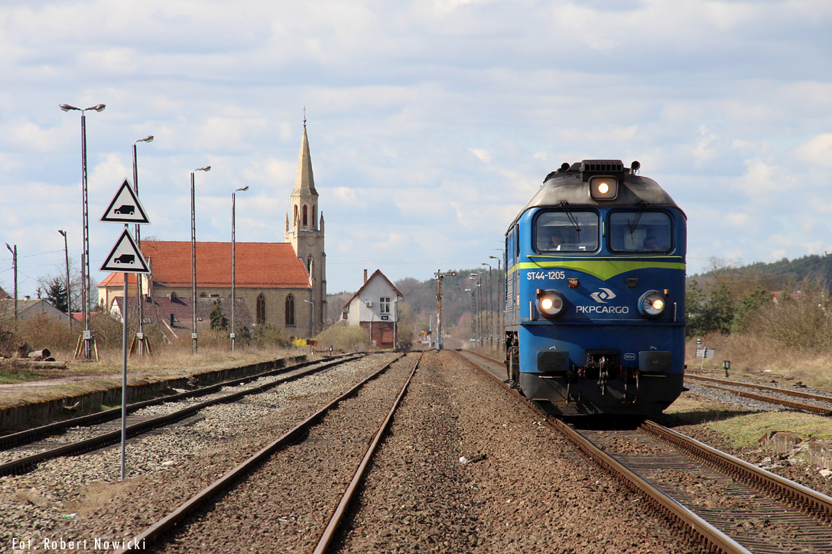 ST44-1205 do Nowego Drezdenka
