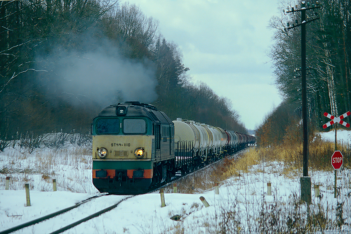 ST44-1110 w lesie koło Karnkowa