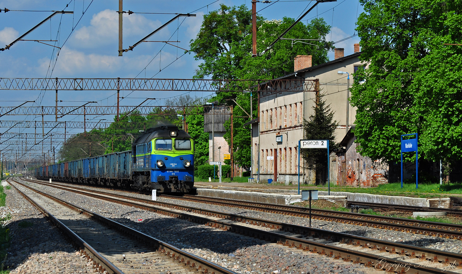 Na stacji w Warlubiu