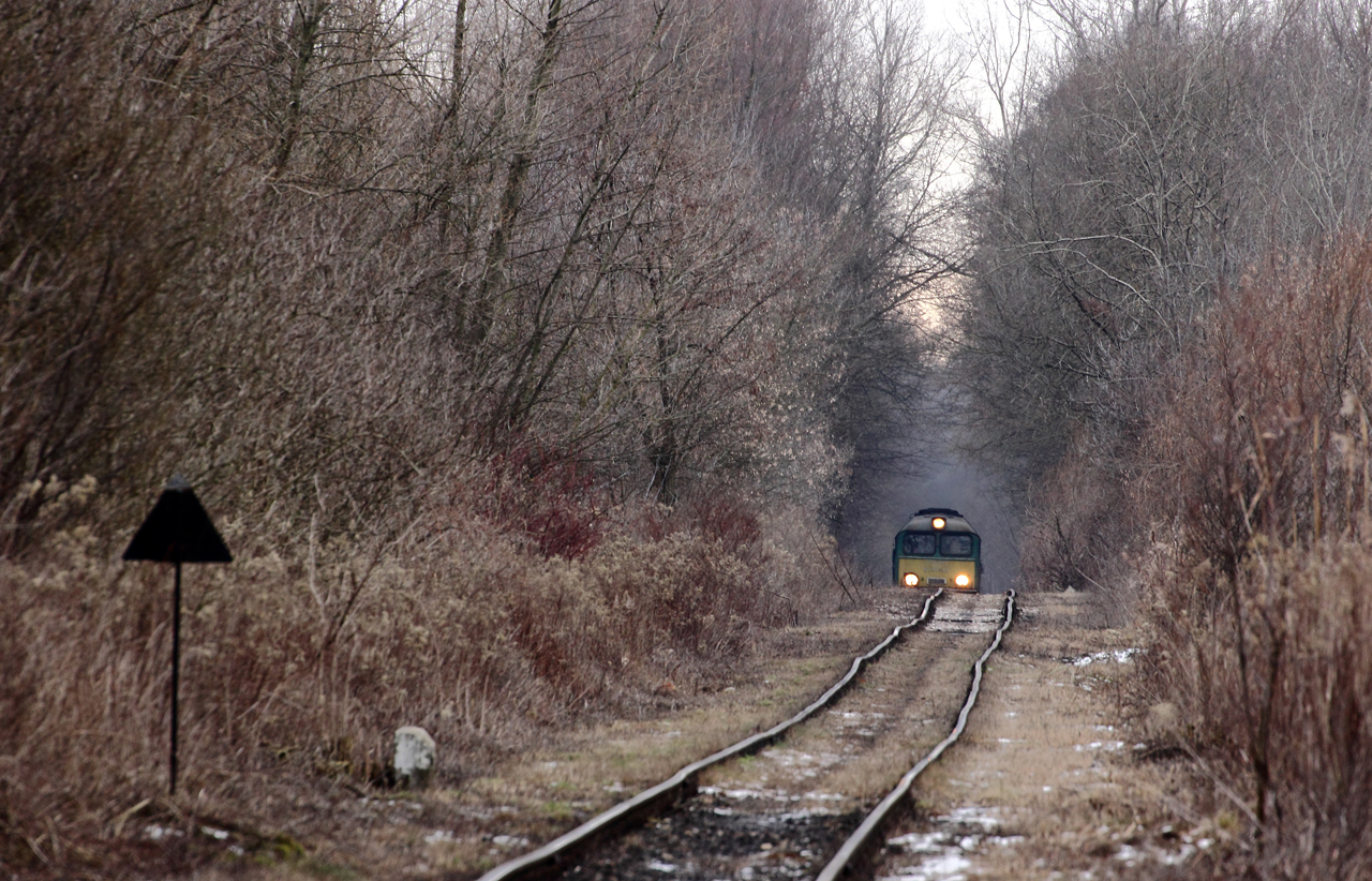 Widok jakby słonko wschodziło