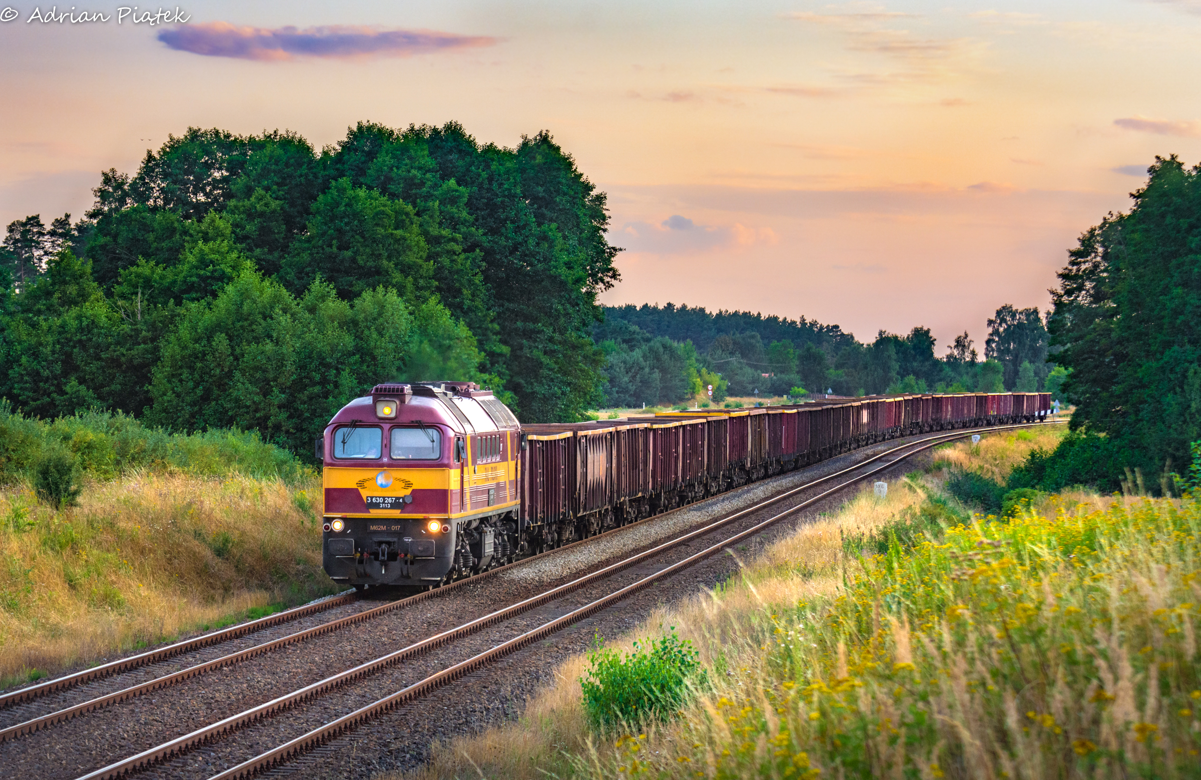 Spokojnym wieczorem...
