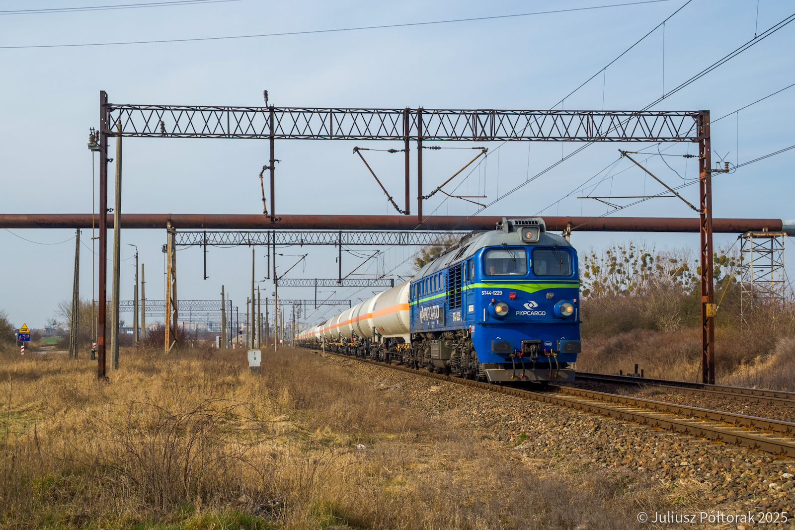 Krótka wizyta ST44-1229 na LK204