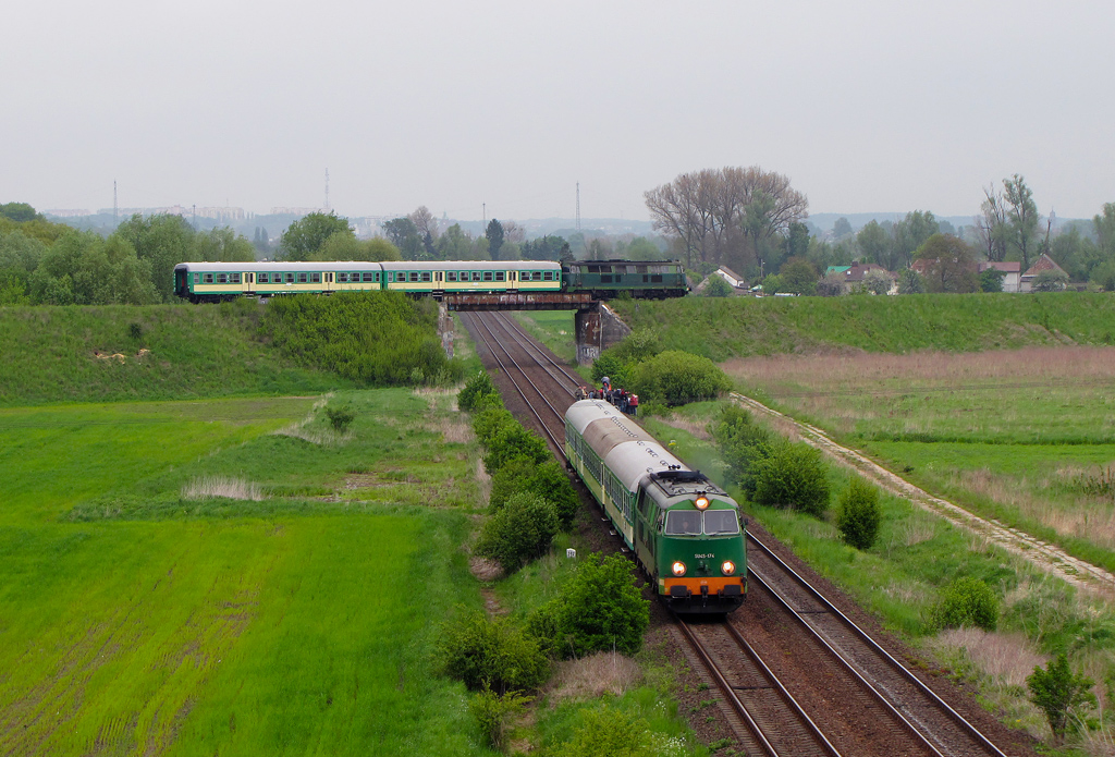 Krzyżowanie SU45 na Ostbahnie