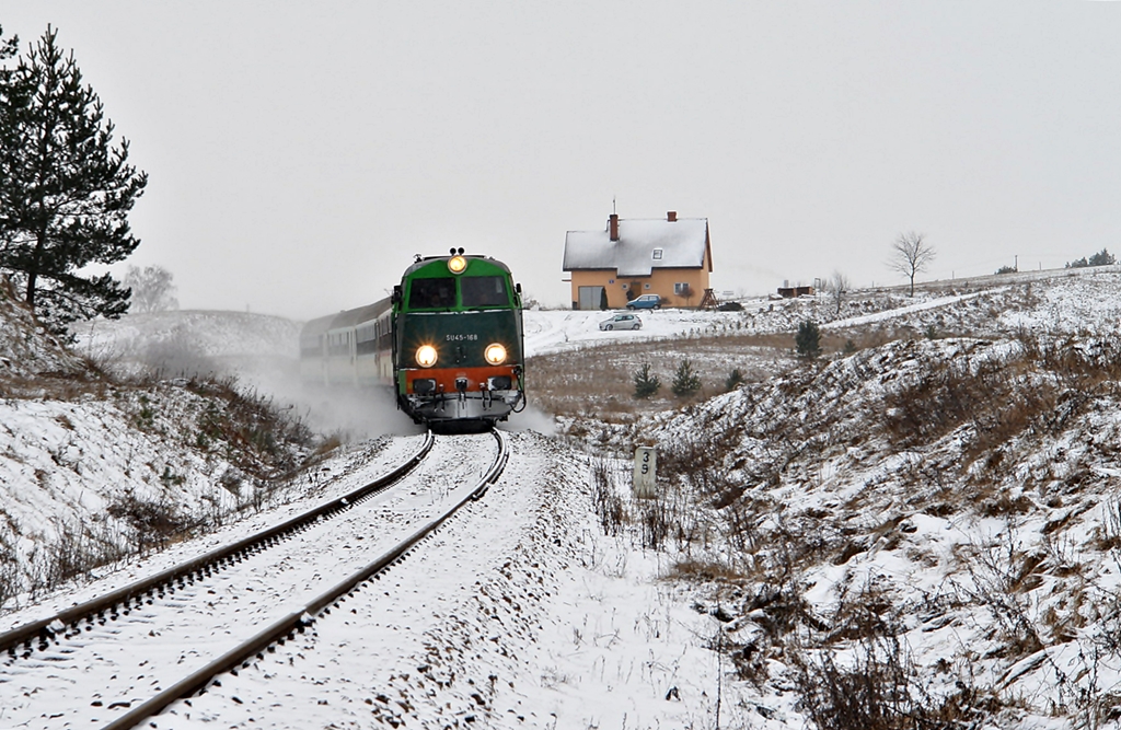 Zadymka, Hańcza i domek...