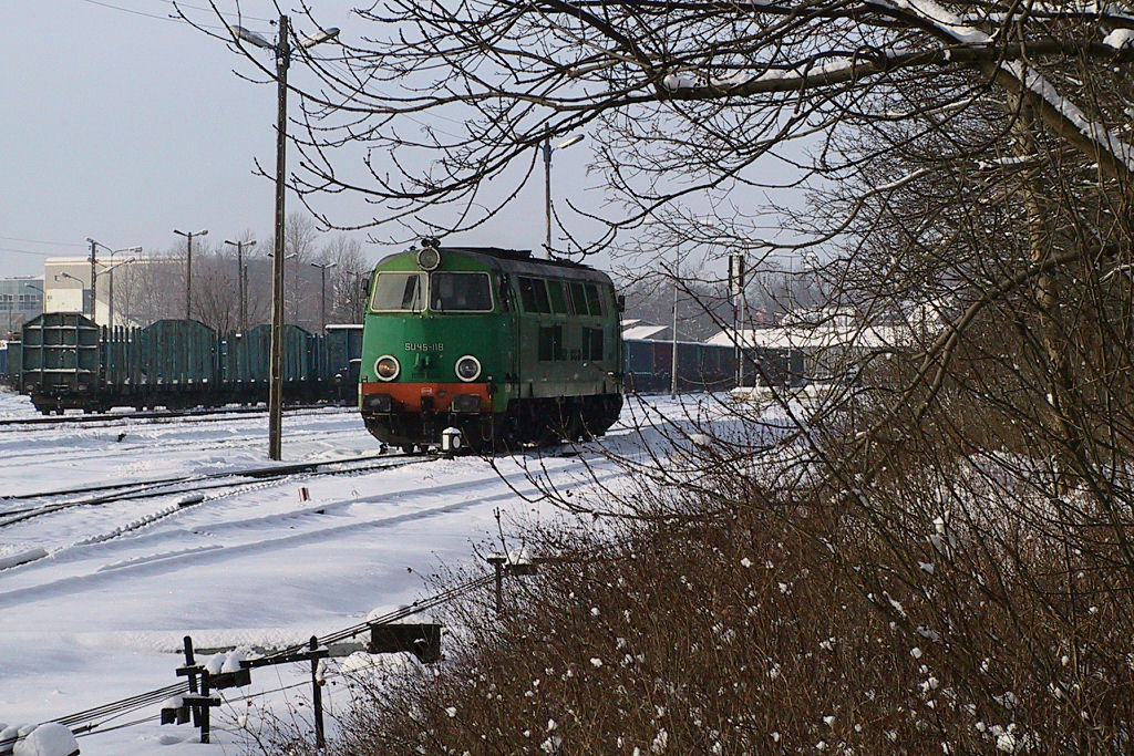 SU45-118 na manewrach