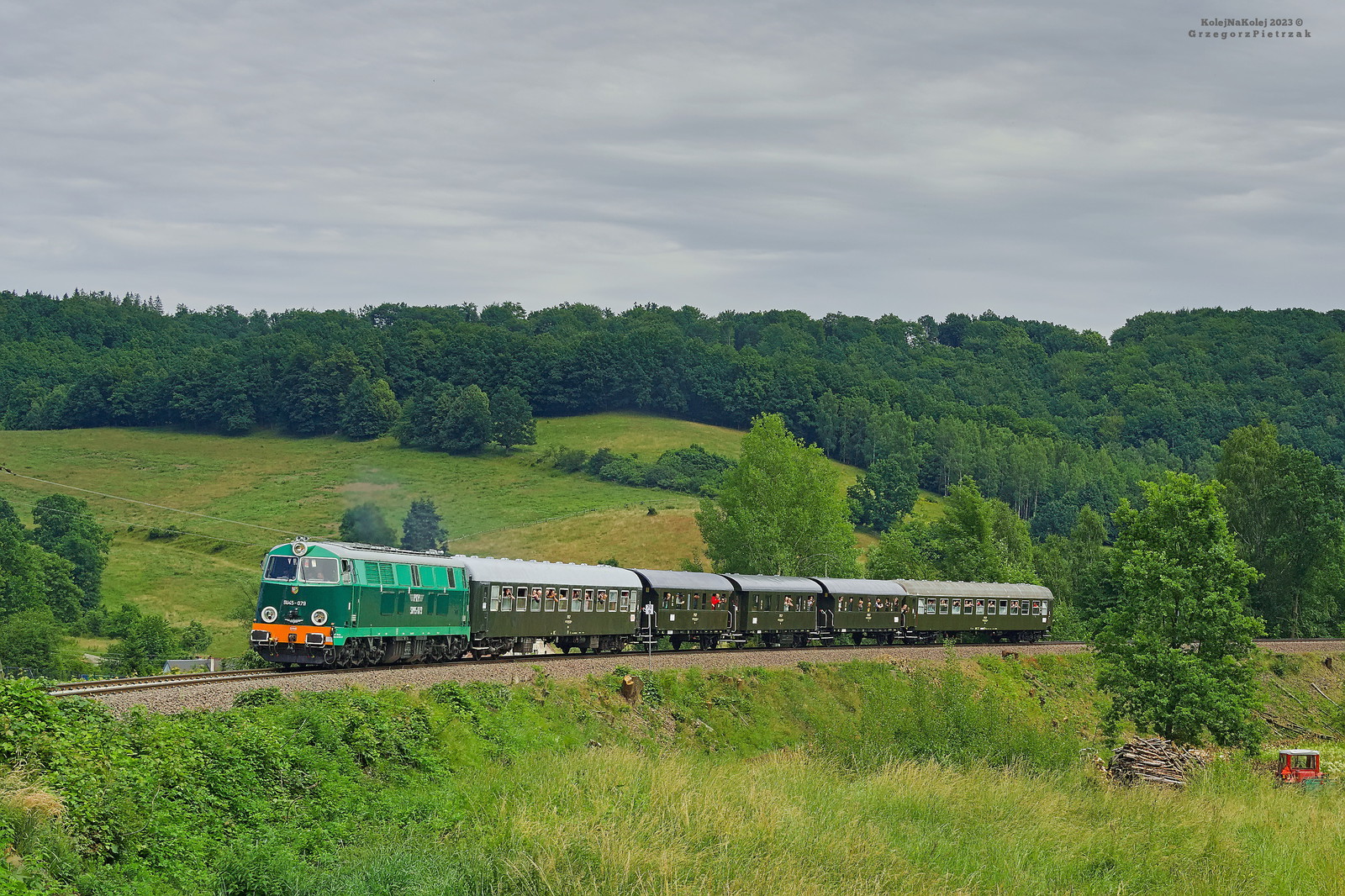 Specjalny pociąg "Wielka Sowa"