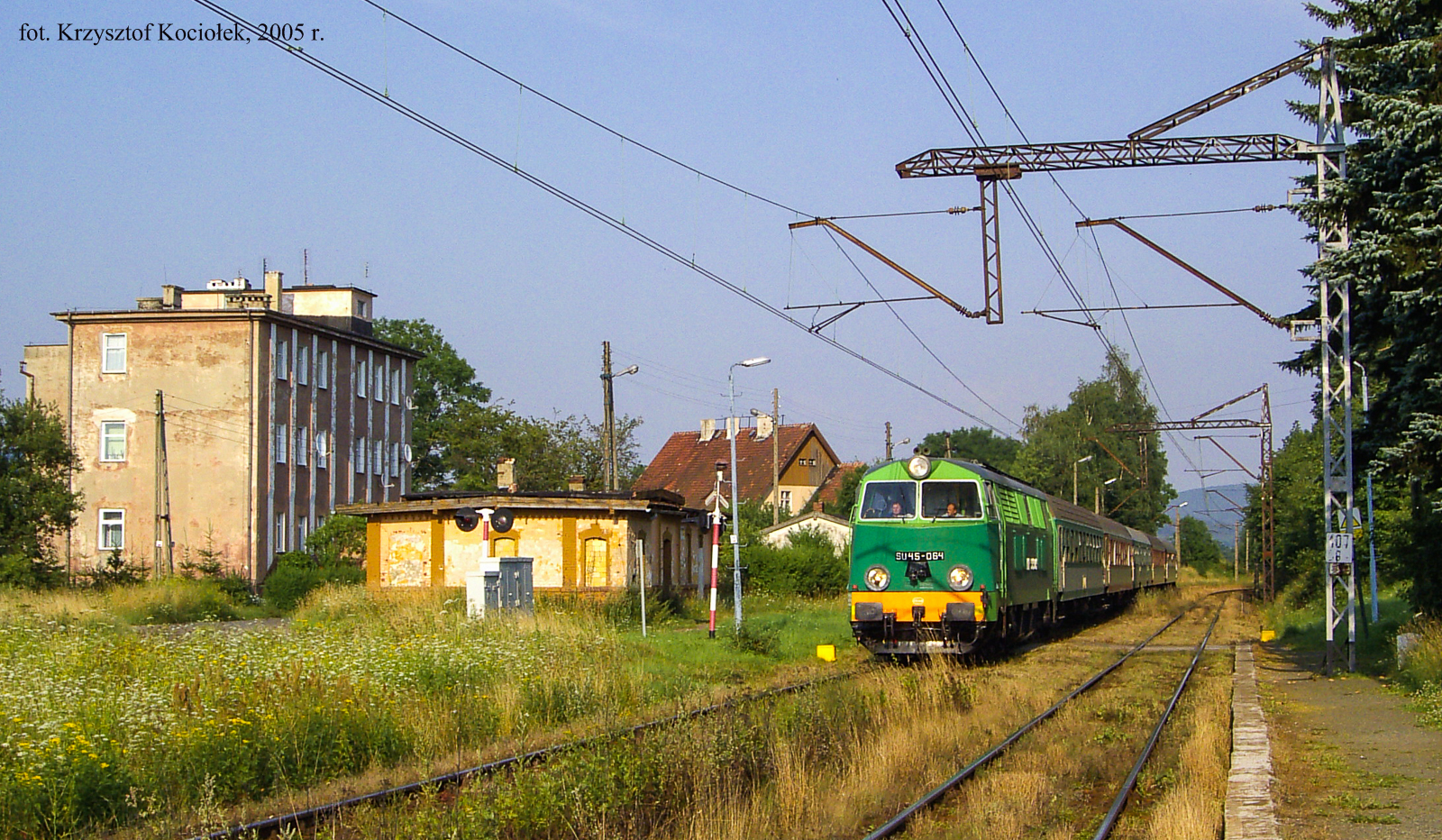 Przelot starej Śnieżki przez Ciechanowice