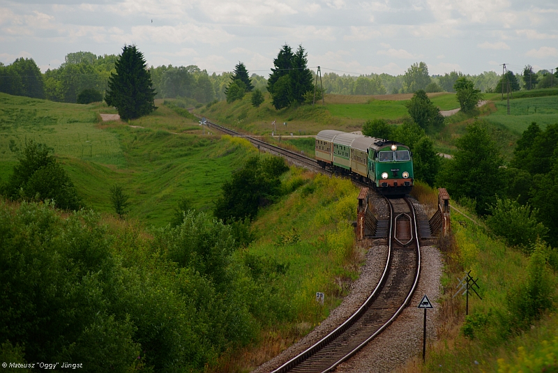 SU45-214 z Hańczą na szlaku
