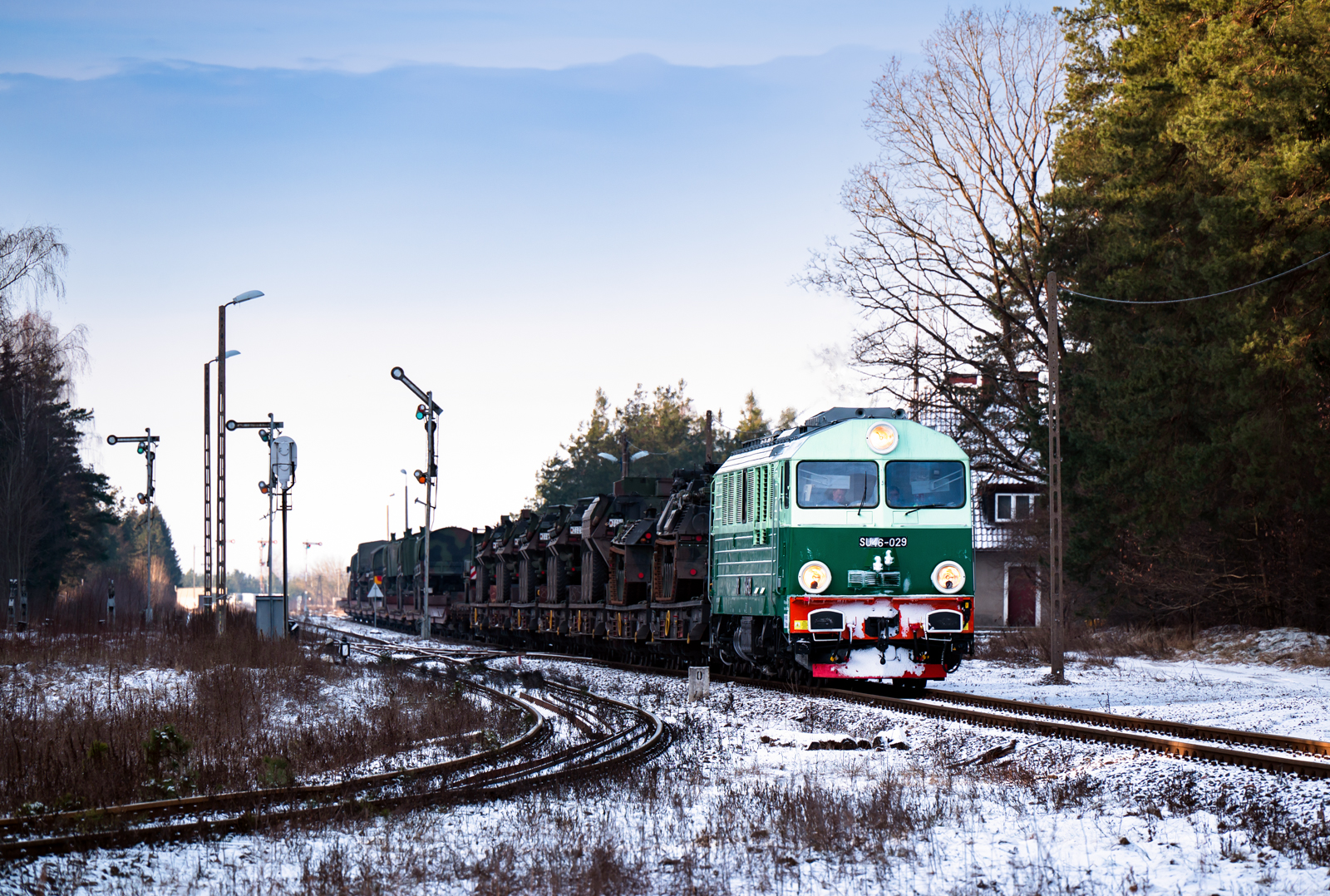 Suka z eszelonem w Papierni