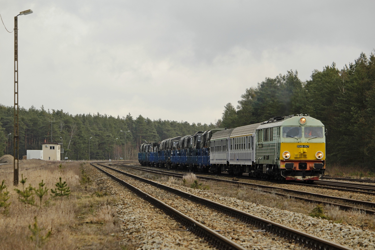 Eszelon w Lesznie Górnym