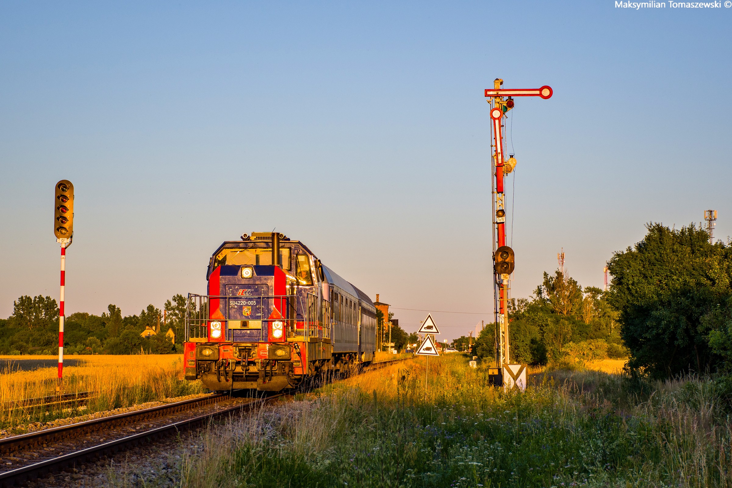 Letni wieczór w Rokitkach