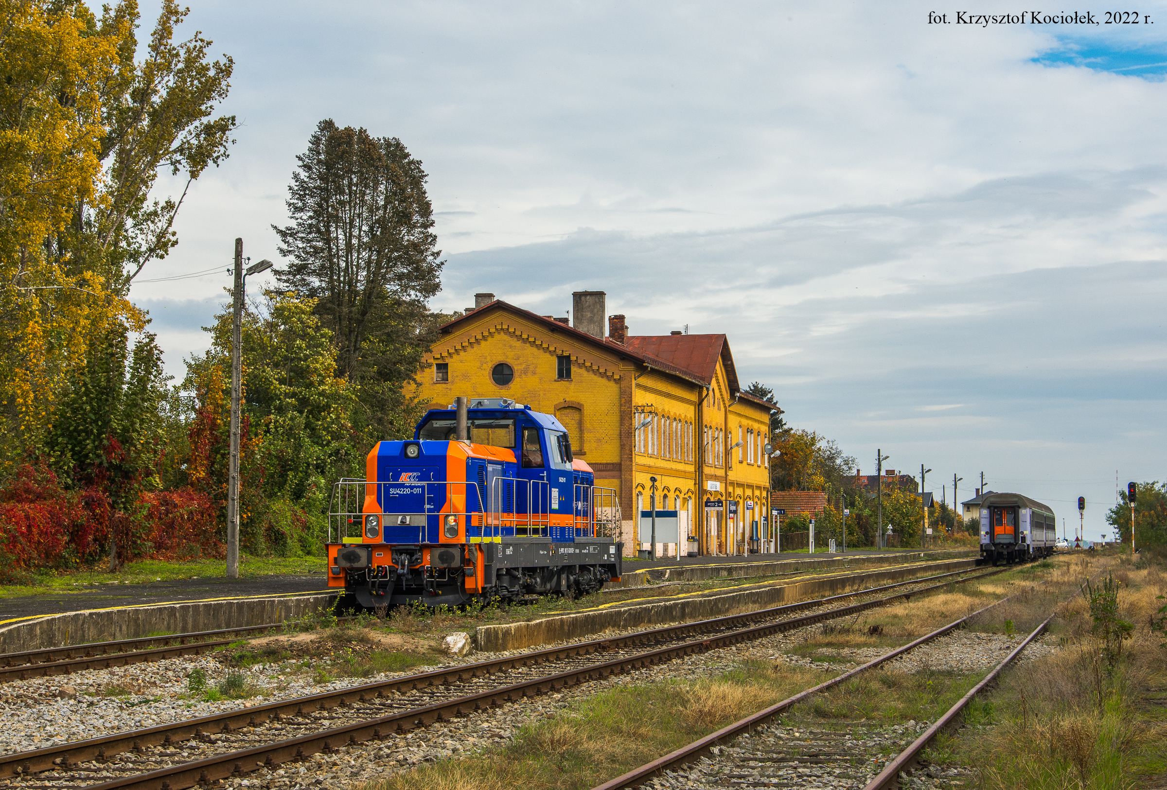 Oblot TLK "Kormoran" w Głogówku