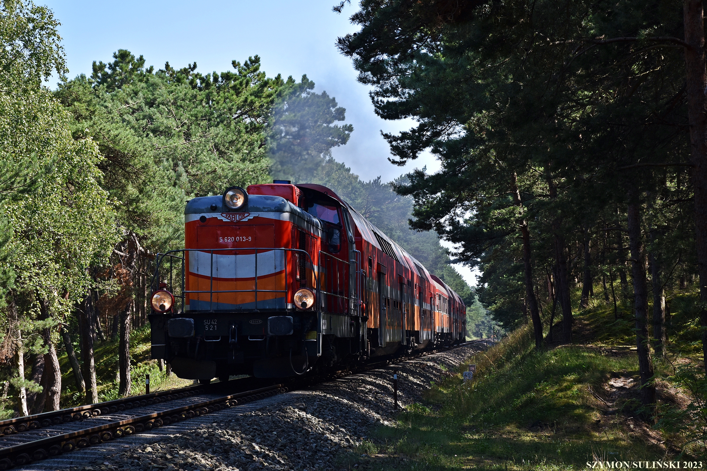 SU42-521 na Półwyspie Helskim