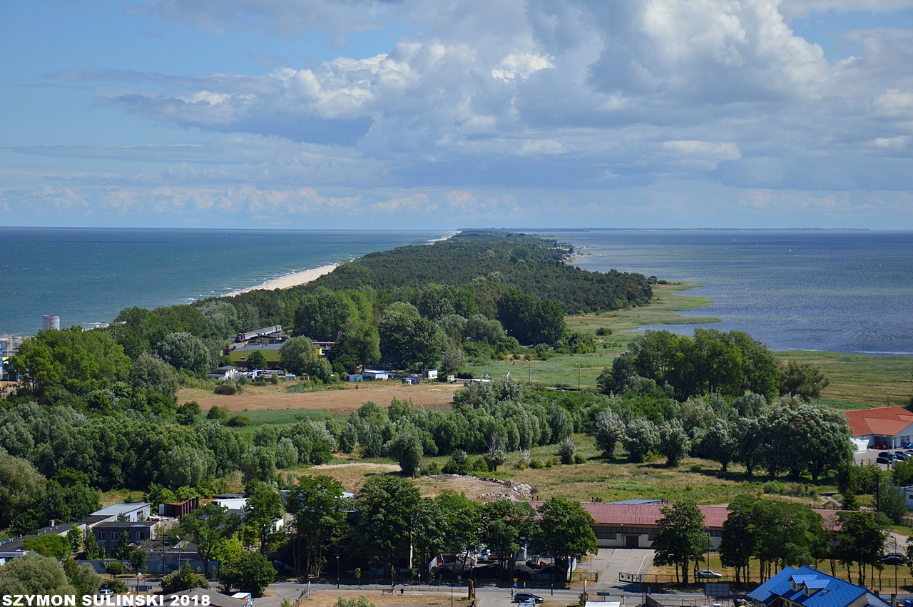 SU4210-009 z TLK Rybak opuszcza Półwysep Helski