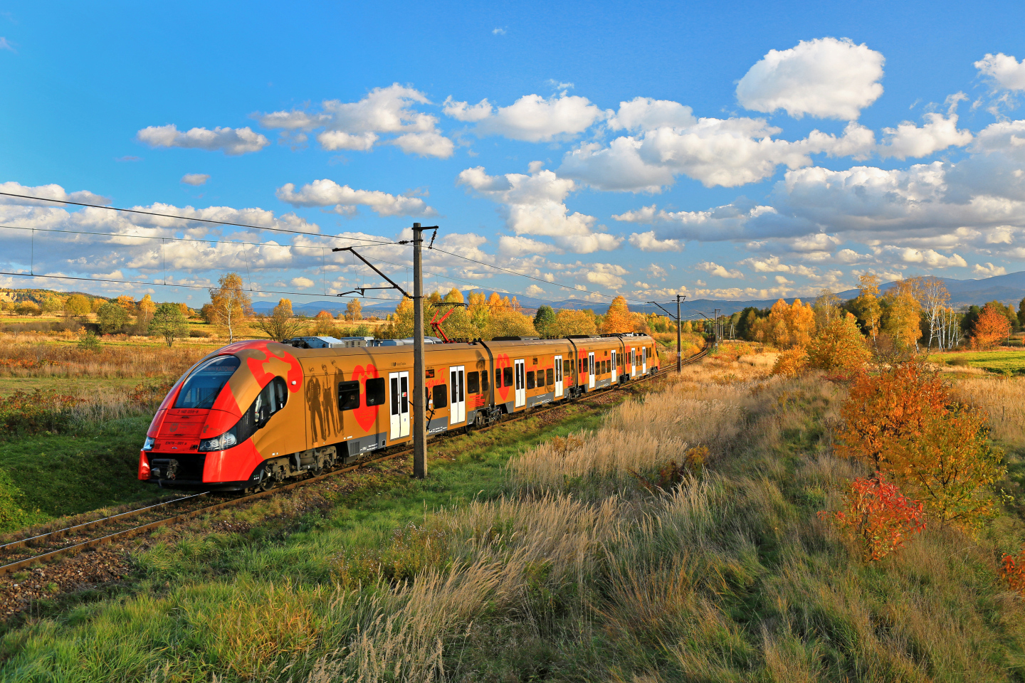 Jesień w Kotlinie Żywieckiej