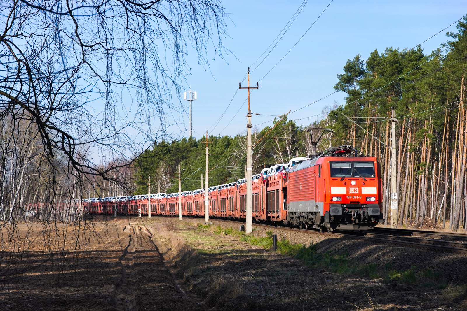 Eurosprinter z autami