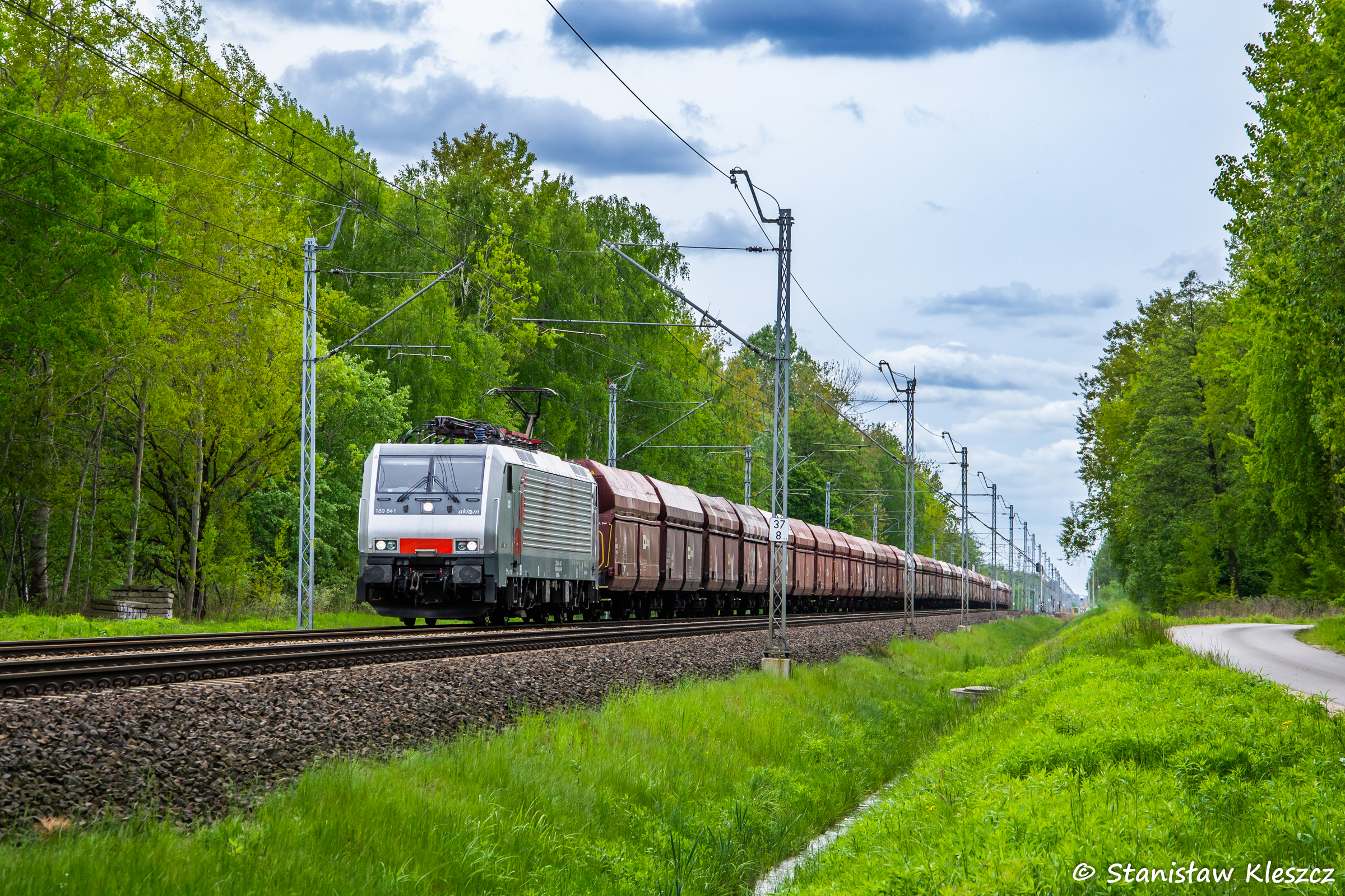 Eurosprinter pod Żyrardowem