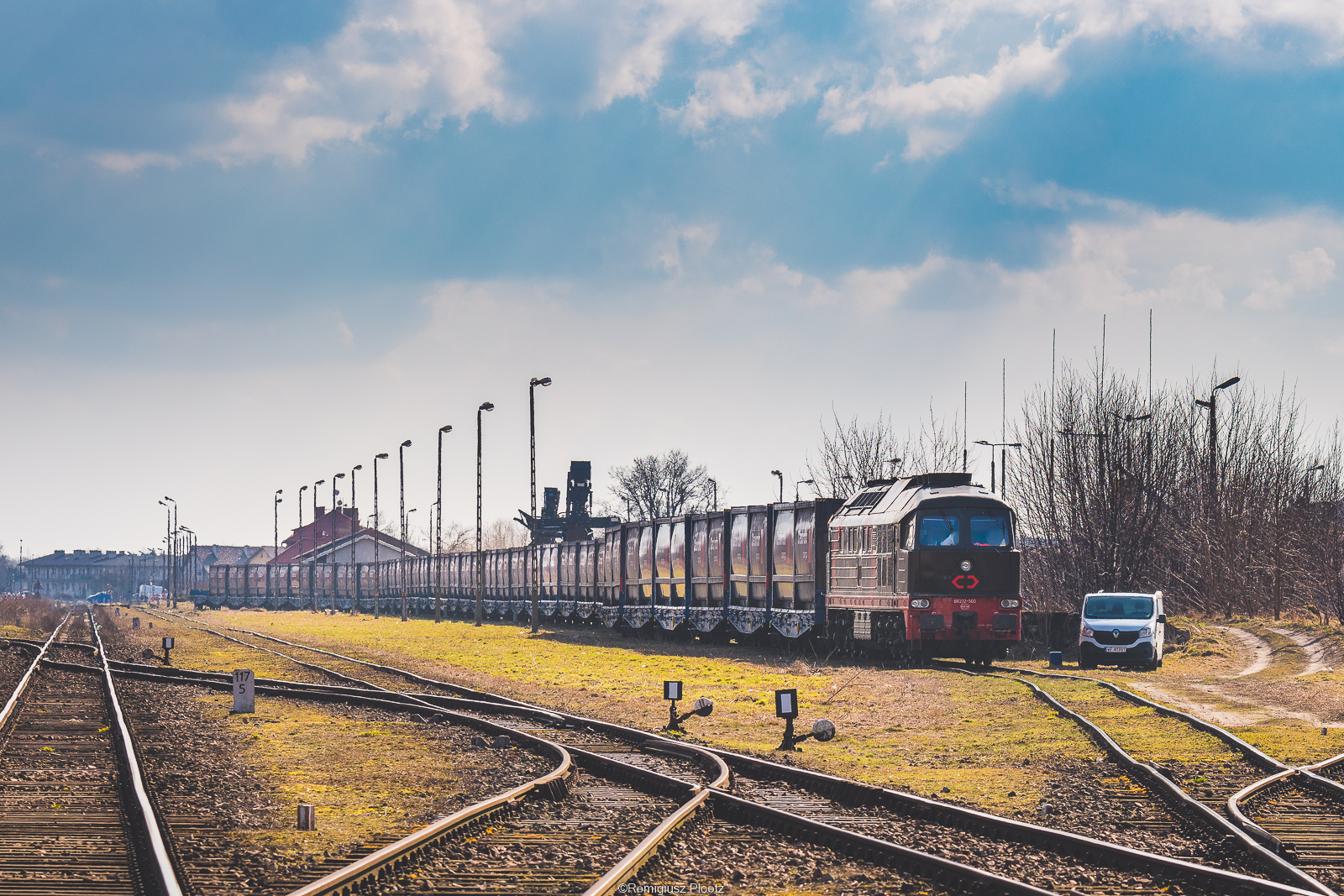 Rozładunek w Rypinie