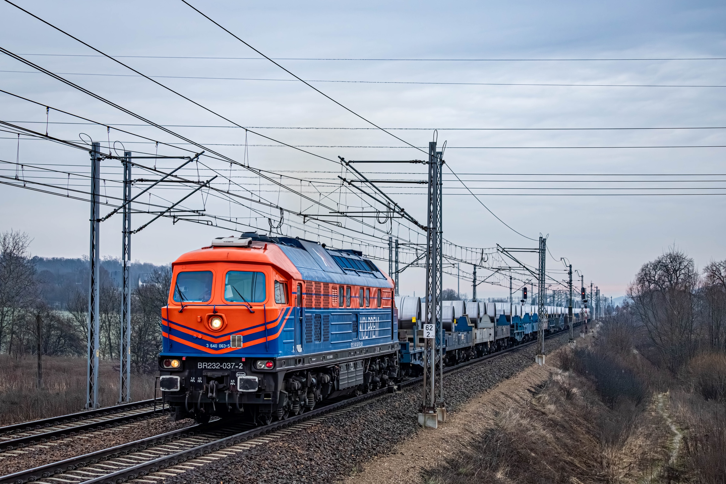 Diesel kolpremu w Krakowie.