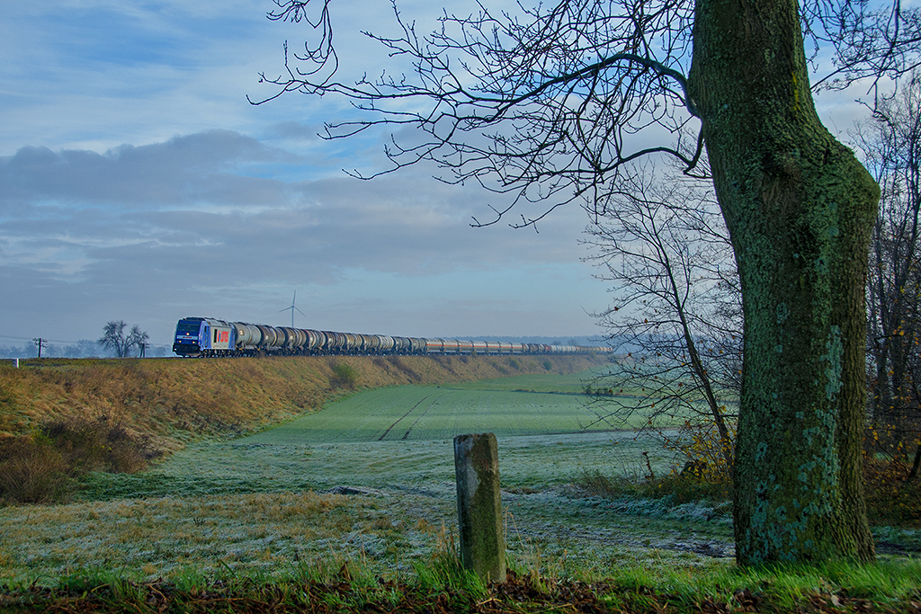 Piękny zimny poranek