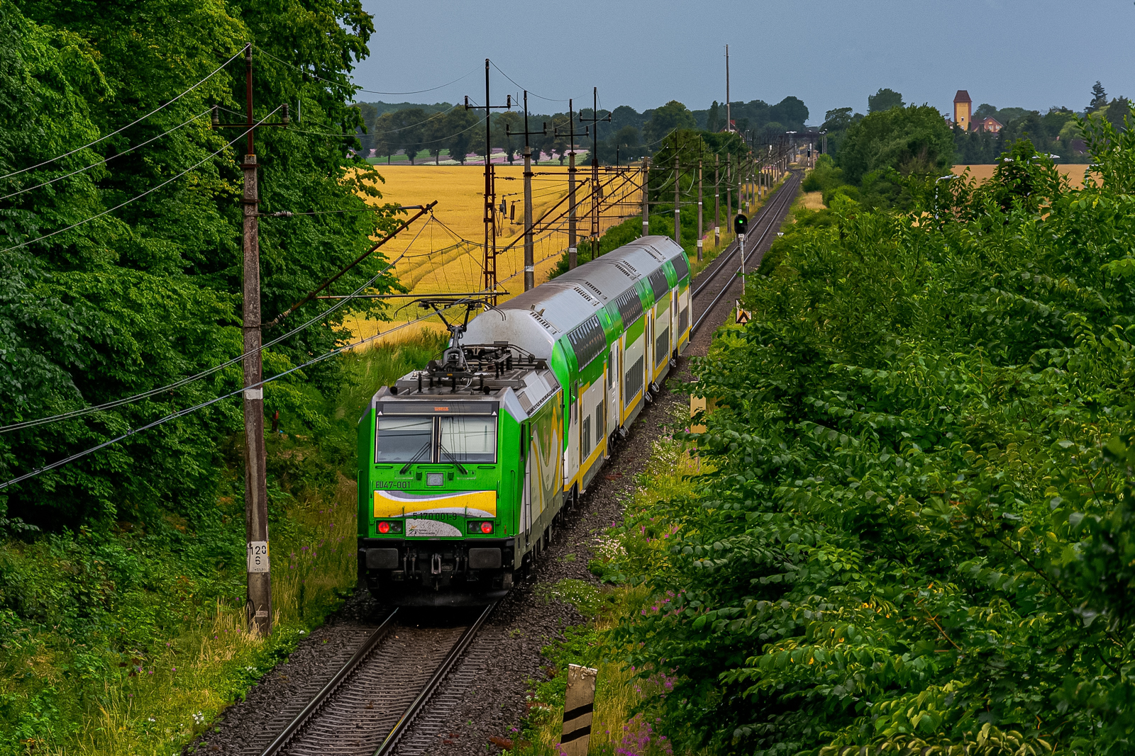 Słoneczny przed ulewą