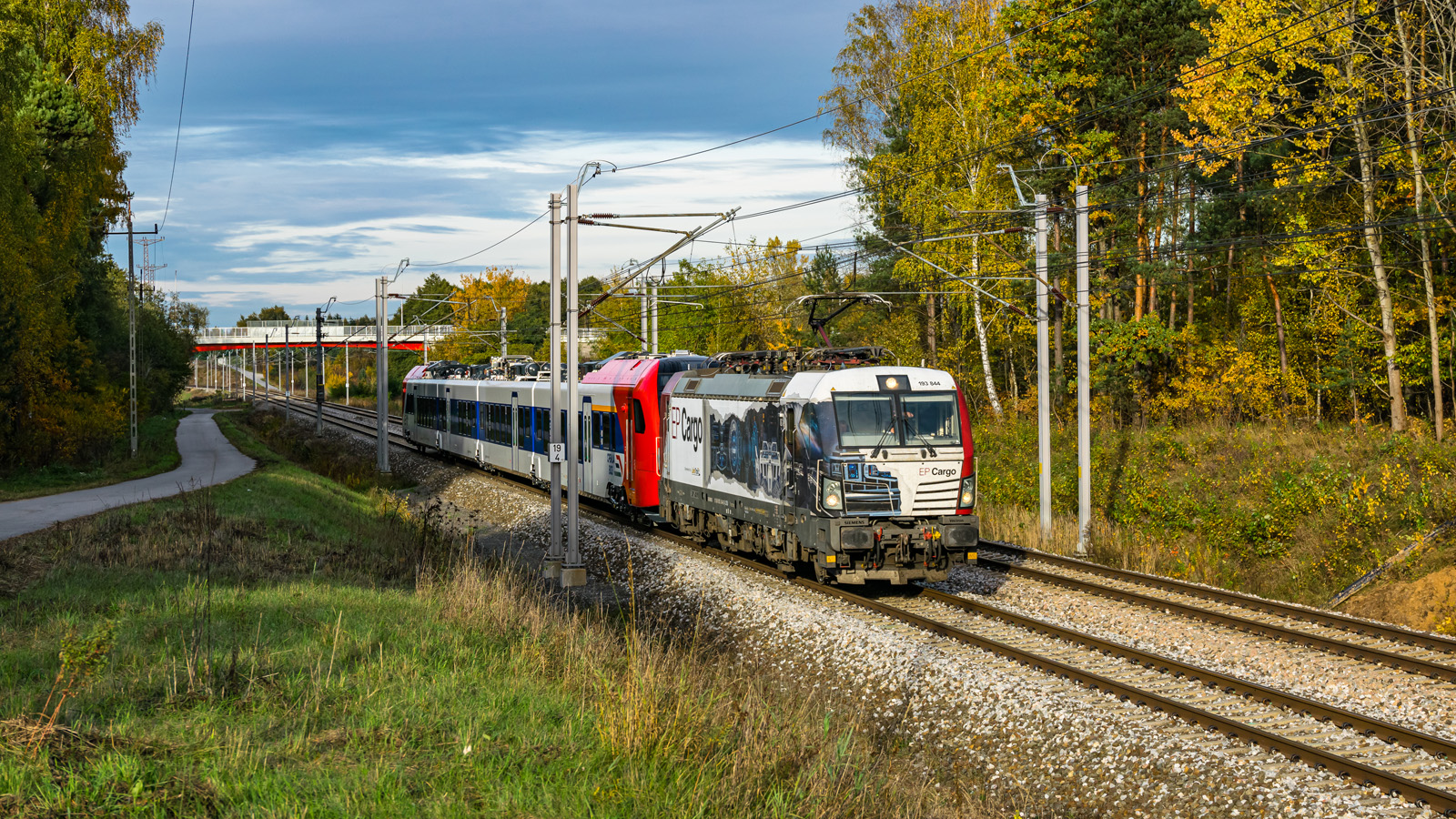 Transport nowego Flirta3 na CMK