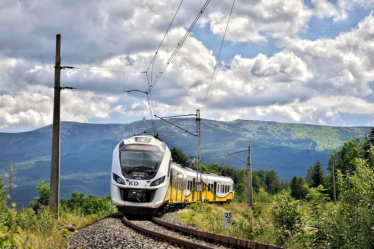 Ze Śnieżnymi Kotłami w tle...
